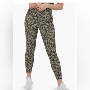 NWT SpanXshape Women's Booty Boost 7/8 Legging Brushed Collage Dark Palm - M